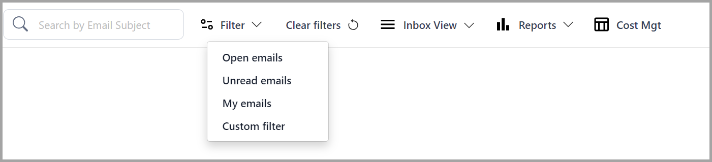 filter email