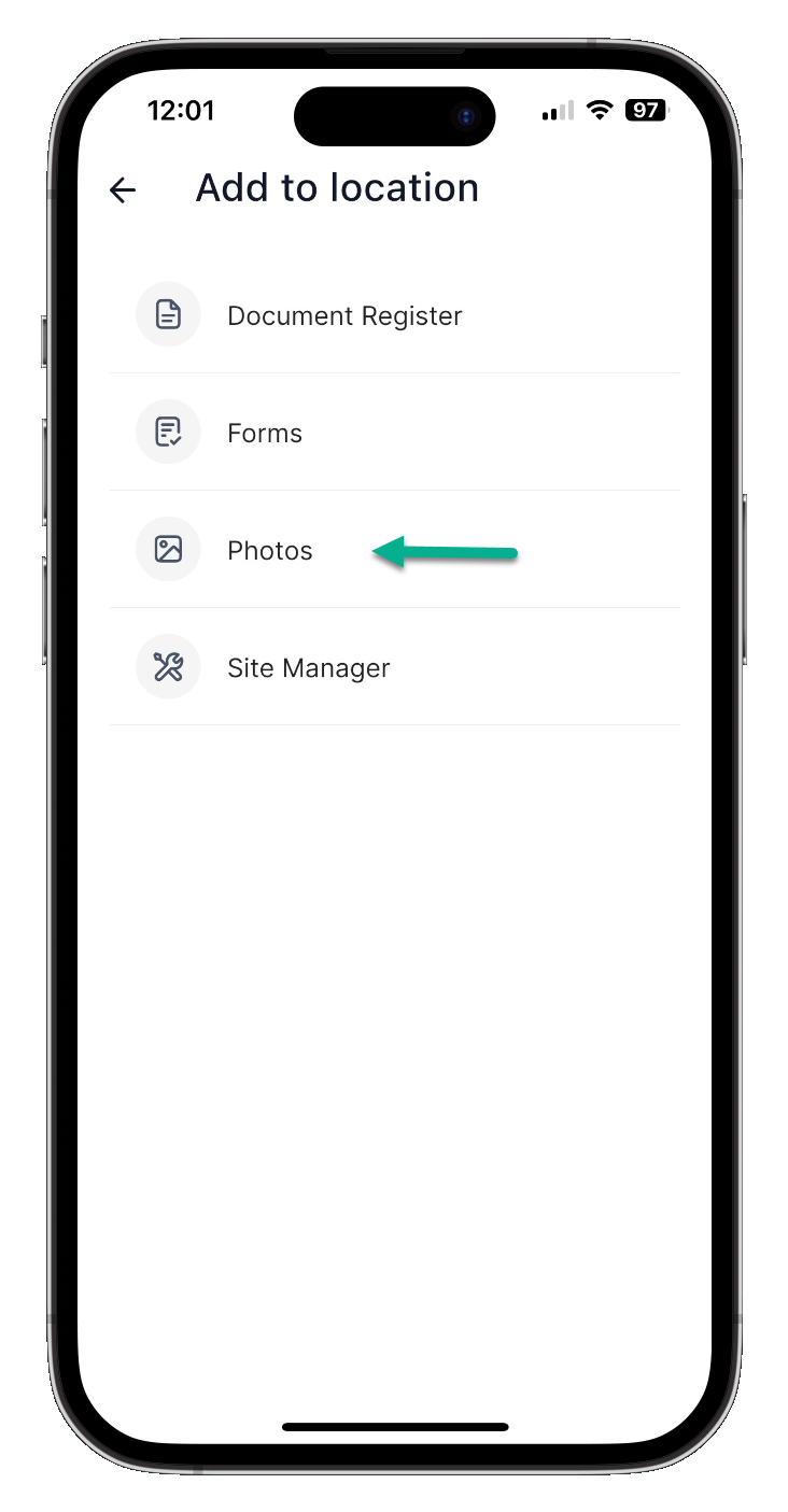 How to Attach Photos to a Location