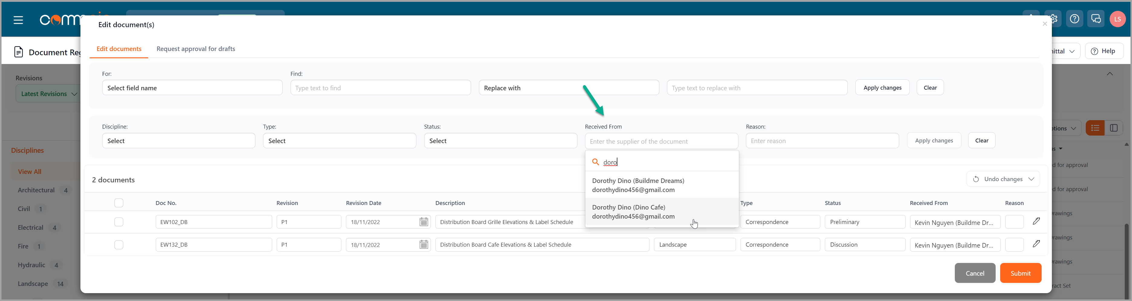 how-to-edit-received-from-via-document-register