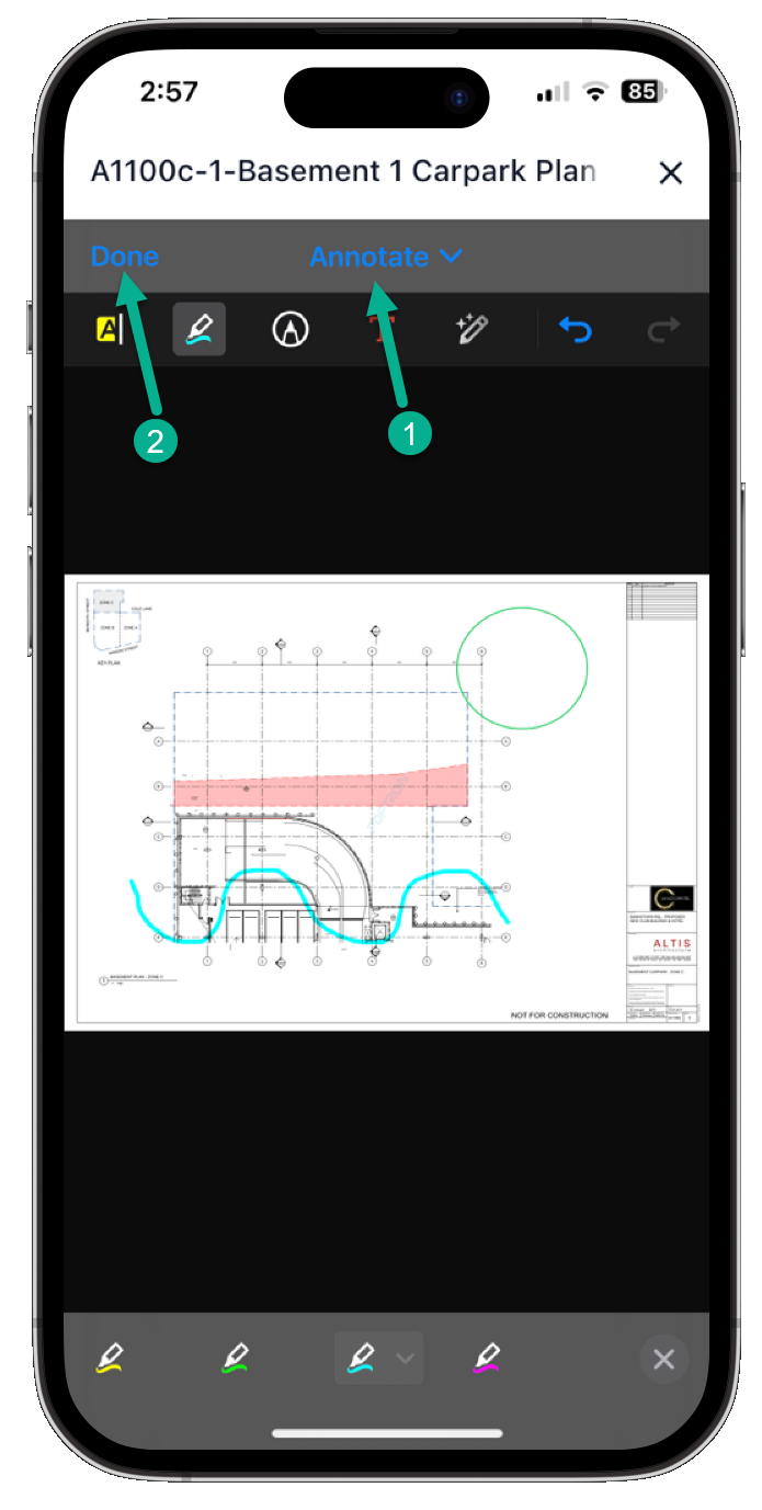 markup documents