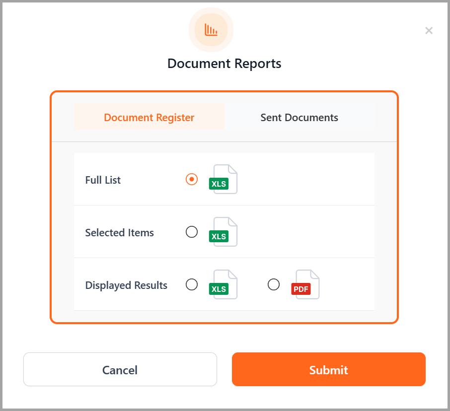 document reports