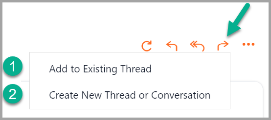 responding email