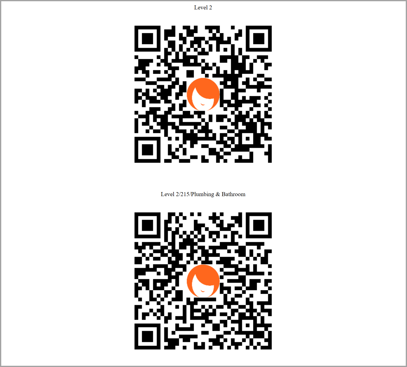 locations qr code