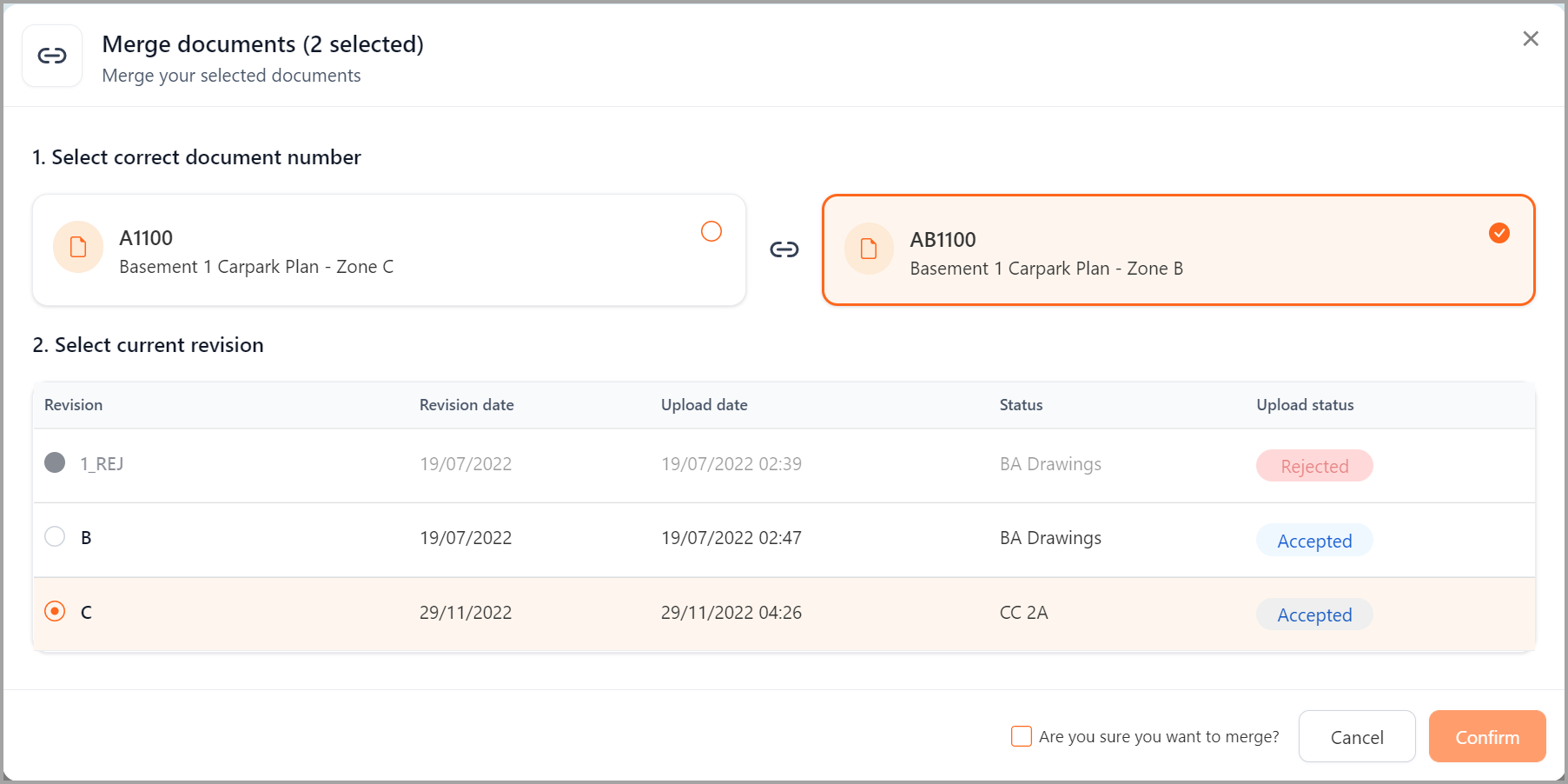 merge documents