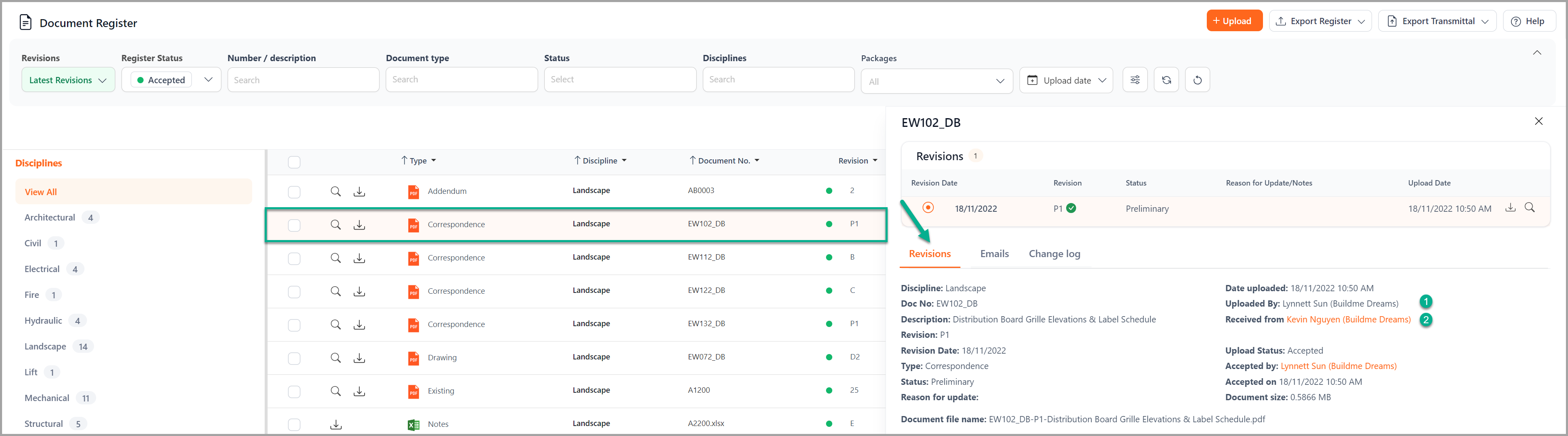 how-to-change-received-from-when-uploading-into-the-register