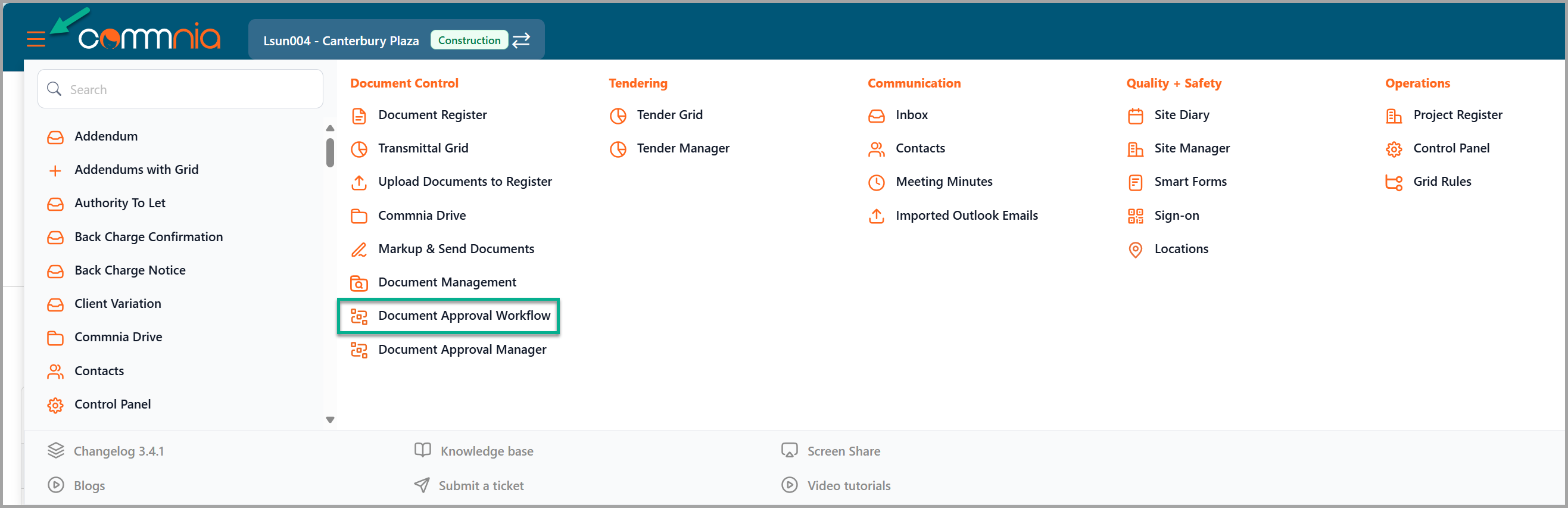 document approval workflow